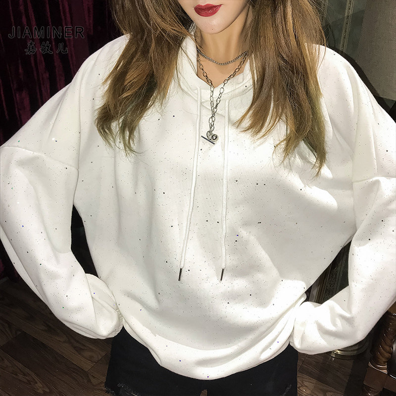 初秋2019新款女bling长袖韩版卫衣 嘉敏儿卫衣/绒衫