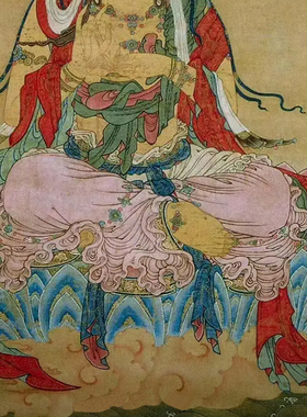 工笔画打印白描底稿竖幅人物佛像大势至菩萨画稿初学者临摹过稿