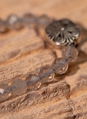 欧洲设计师TRÉE925银【微光加冕】原创小众设计手工手链