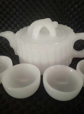 天然阿富汗白玉功夫工艺