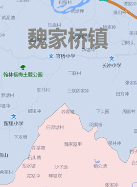 邵东县地图1.15m办公室书房装饰画邵阳市区域路线划分高清折叠版