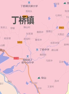 青阳县地图1.15m池州市折叠版装饰画会议室客厅沙发办公室壁画