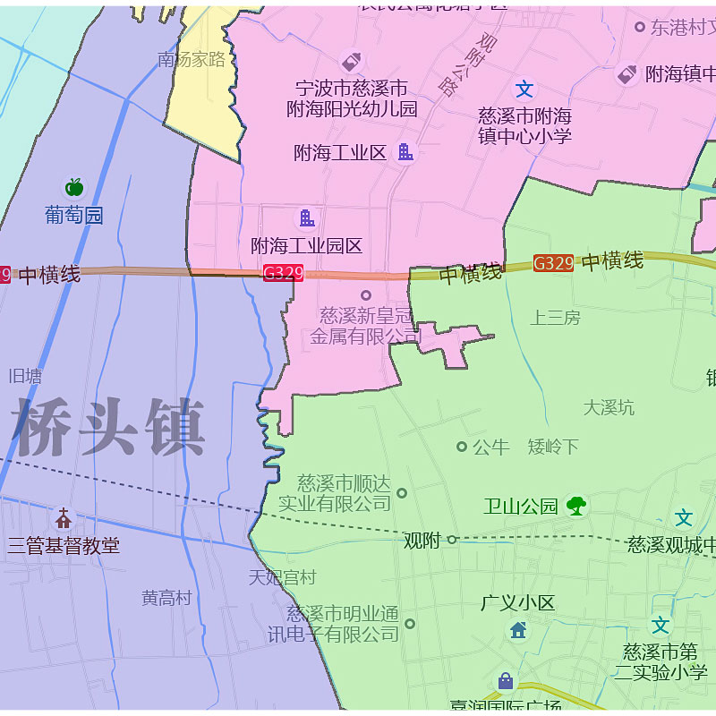 慈溪市地图1.15m丽水市家用折叠高清办公室书房新款装饰画墙贴 - 图1