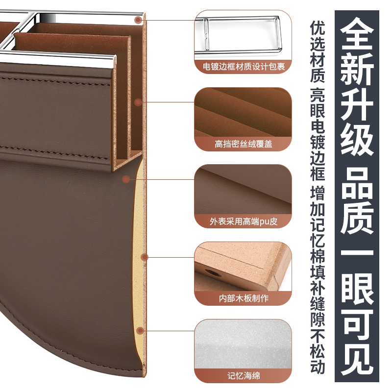 适用奔驰a级a180l/a200l/b200座椅夹缝隙收纳盒储物盒置物架侧边 - 图1