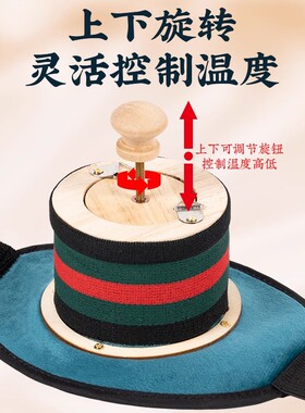 艾灸盒随身灸家用滤烟悬灸全身通用腹部腰部熏蒸仪艾灸包温灸器具