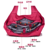 Универсальная модная трендовая нейлоновая сумка на одно плечо для отдыха, вместительная и большая сумка через плечо, коллекция 2022