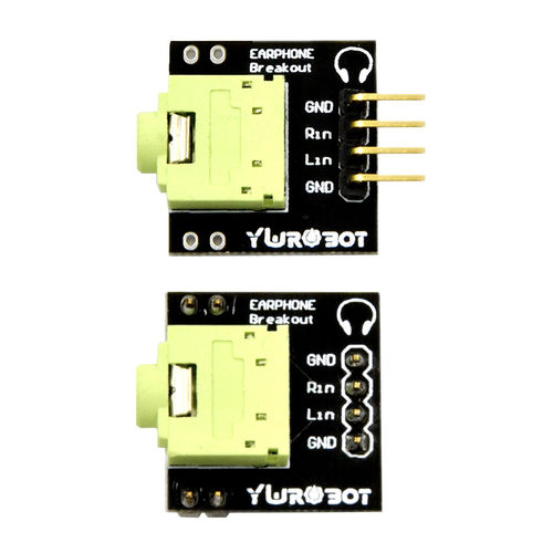 【YwRobot】适用于Arduino  3.5mm音频接口模块 耳机 音频 模块 - 图2