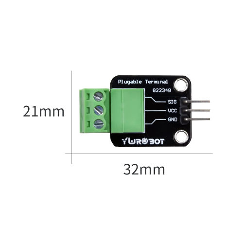 【YwRobot】适用于Arduino  通用转接模块3线制传感器转接板 - 图0