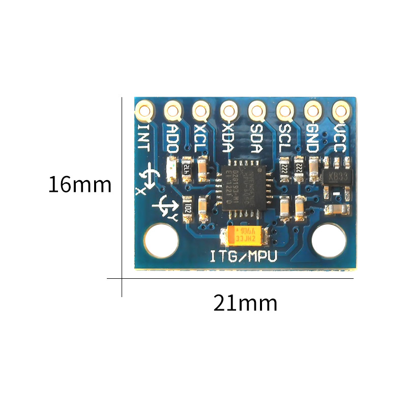 【YwRobot 】适用于Arduino MPU-6050模块三轴加速度陀螺仪 - 图0