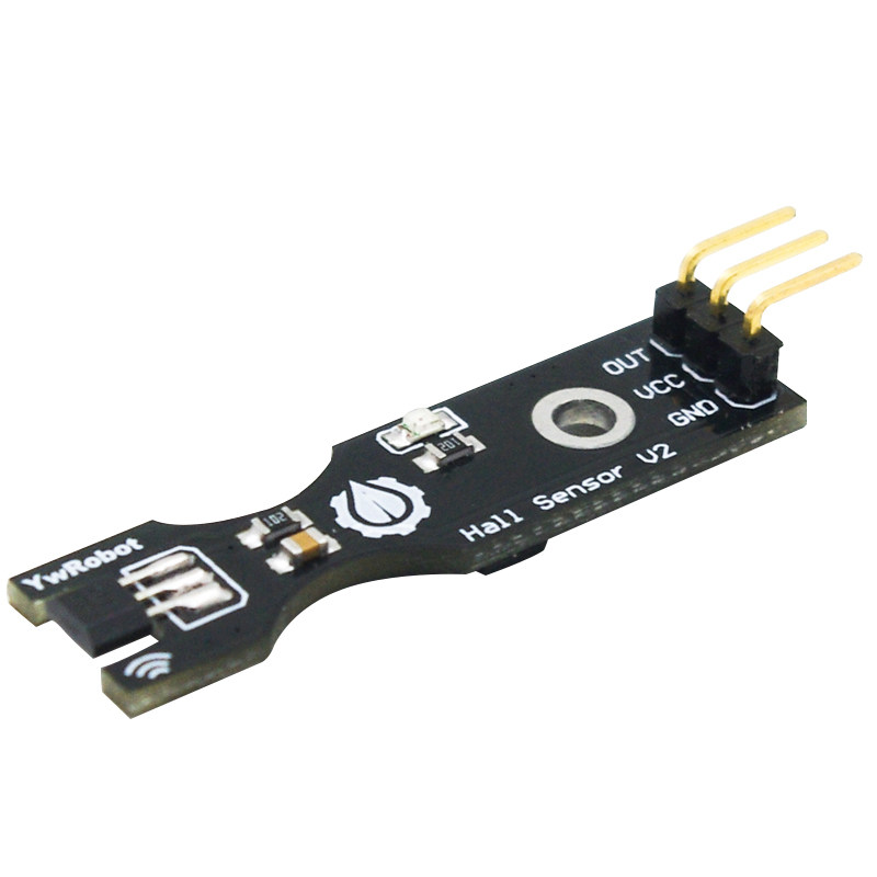 【YwRobot】适用于Arduino霍尔传感器模块智能车测速模块_虎窝淘