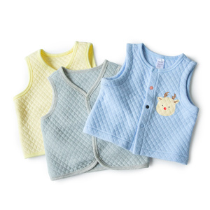 冬季婴儿纯棉马甲