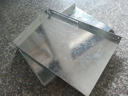 镀锌板定做白铁皮盒子304不锈钢托盘铁片加工定制激光切割加工 - 图1