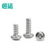 304 stainless steel cross round head self-tapping screw