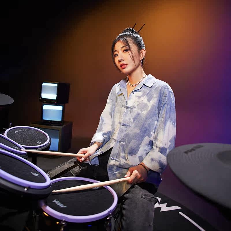 美得理(medeli)魔鲨智能专业电子鼓 速腾乐器电子鼓