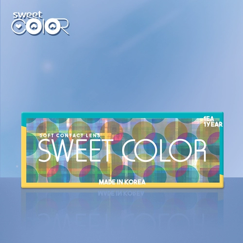 SweetColor Maiyun Niannian Whale Loble Diameter Diameter Южная Корея импортированный цвет невидимые очки миопии