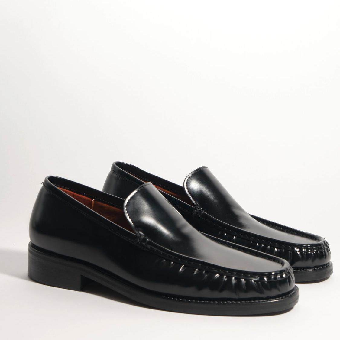 乐福鞋秋季英伦风一脚蹬休闲商务鞋软底正装皮鞋男套脚男款豆豆鞋,淘宝优惠券,粉丝福利购,淘宝优惠卷