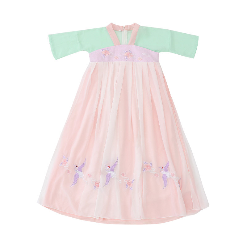 超仙中国风儿童古装襦裙小女孩汉服 欧蝶谷民族服装/舞台装