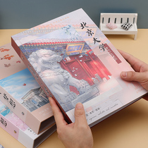 New small crowd high face value 100 Zhang students record elementary school students 6th grade junior high school loose sheet This graduation commemorative album creative