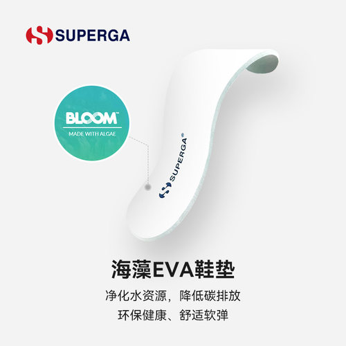 SUPERGA经典纯棉帆布鞋女款百搭休闲运动大底板鞋男女士帆布鞋 - 图1