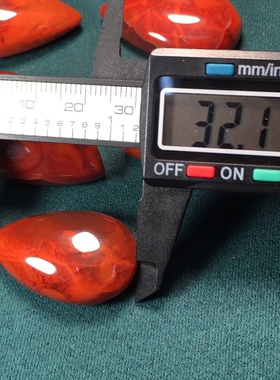 川料南红火焰红水滴吊坠耳坠环戒指天珠三通复古背云流行时尚百搭