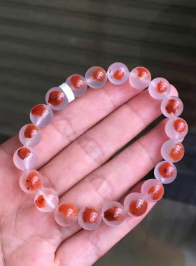 凉山南红高冰鸿运当头手串绿松石戒指项链蜜蜡流行时尚饰品百搭女