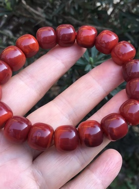 瓦西南红老型手串手链吊坠牡丹花莲花回纹老型珠弥勒男女闺蜜男女