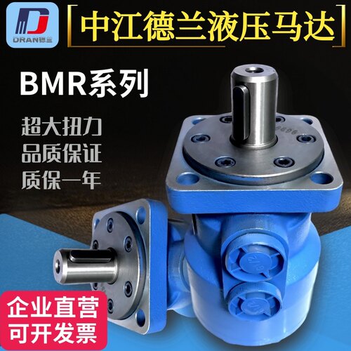 液压马达BM2/BMR-80 125 250 315 400 500高速低速大扭矩油压马达 - 图1