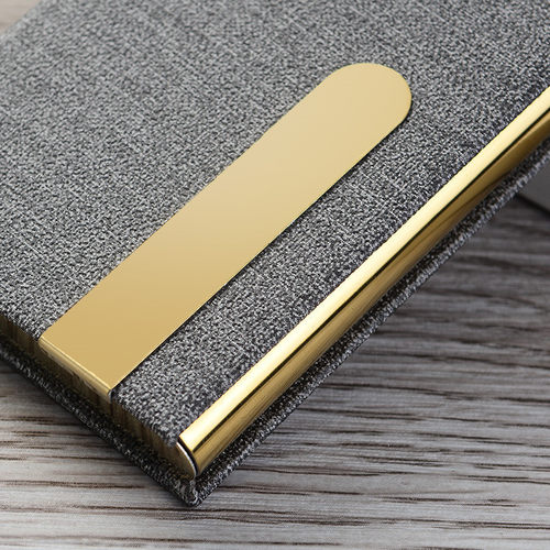 名片夹盒随身携带便携式高级男女商务金属收纳外带名片盒定制logo - 图0