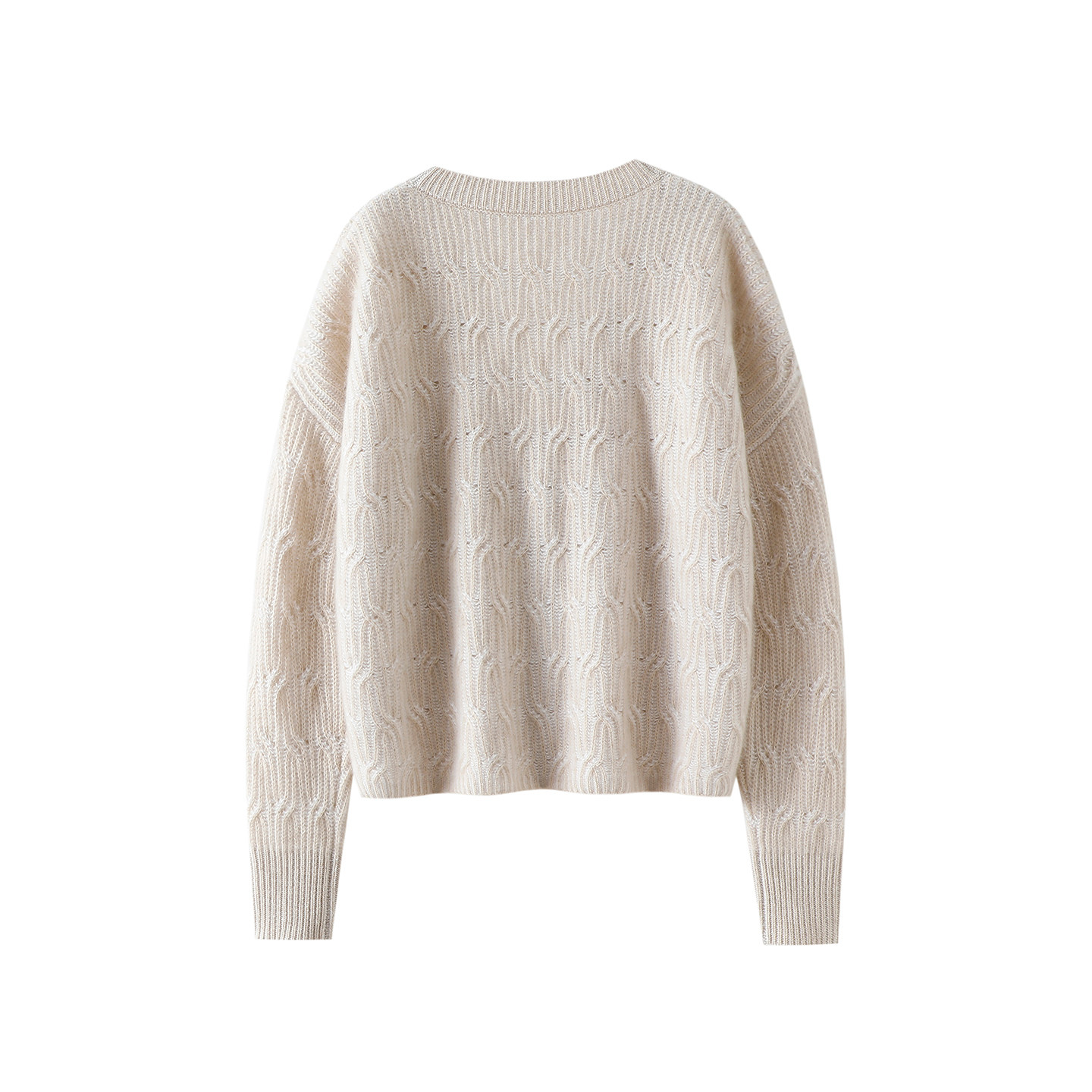 巨巨难做的美~意大利双色100%山羊绒开衫女纯羊绒毛衣针织外套厚,淘宝优惠券,粉丝福利购,淘宝优惠卷