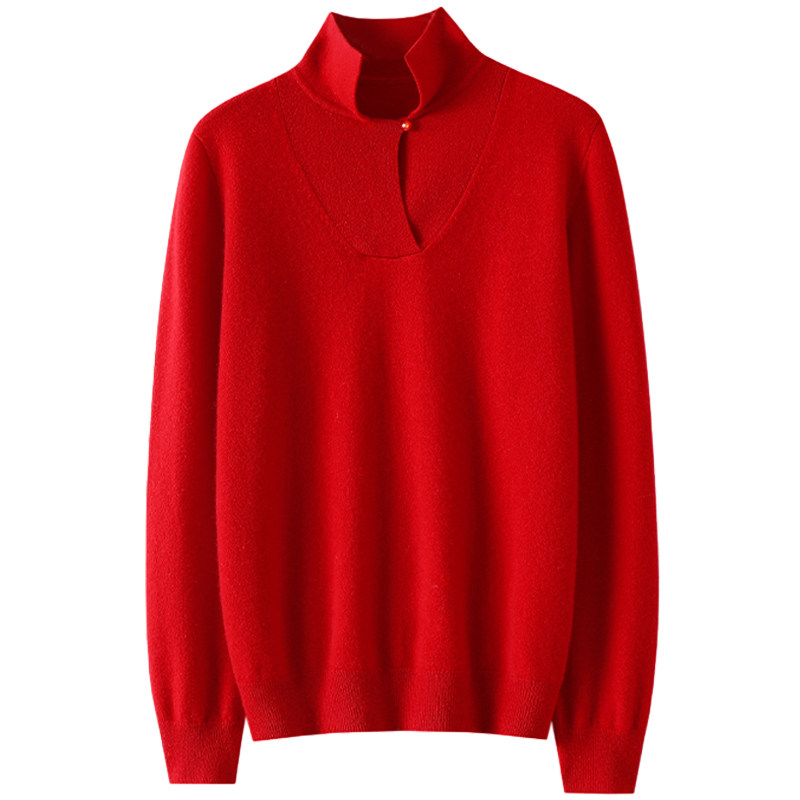 启超官方正品~秋冬新款100%纯山羊绒衫女纯羊绒毛衣针织打底衫,淘宝优惠券,粉丝福利购,淘宝优惠卷