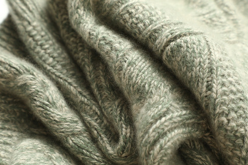 重磅 男女同款 自信洒脱！加厚羊绒开衫女粗棒针纯羊绒毛衣外套冬 - 图0