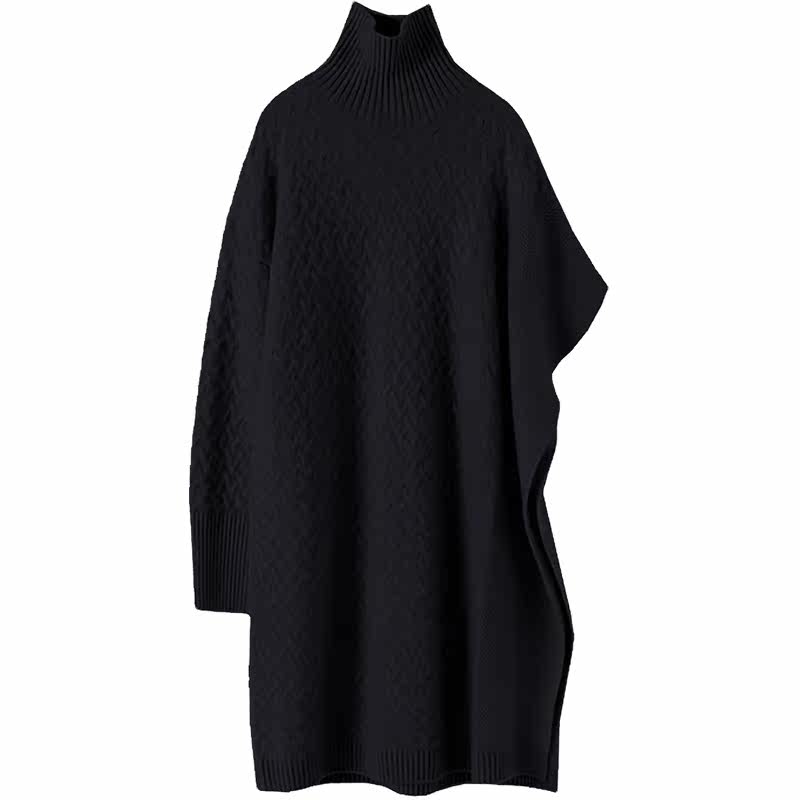 启超独立时髦！加厚羊绒衫100纯羊绒女高领中长款羊绒毛衣连衣裙,淘宝优惠券,粉丝福利购,淘宝优惠卷