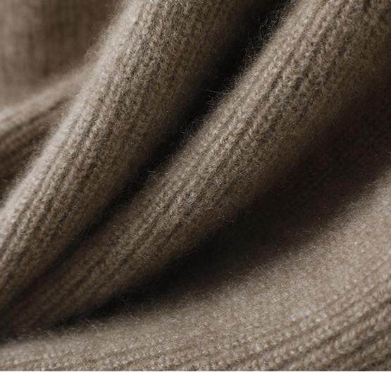 启超处处心动！〓绒+〓拉链大翻领粗针羊绒衫女纯羊绒毛衣2024冬,淘宝优惠券,粉丝福利购,淘宝优惠卷