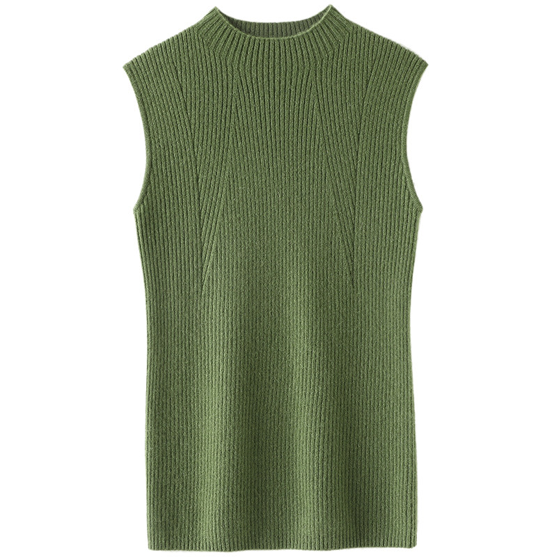 年轻是一种感觉~半高领100%纯山羊绒背心女毛衣坎肩针织打底衫,淘宝优惠券,粉丝福利购,淘宝优惠卷