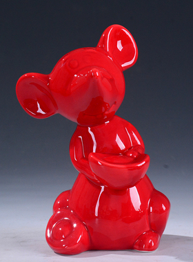 礼物简约高端精致桌面小动物镇宅