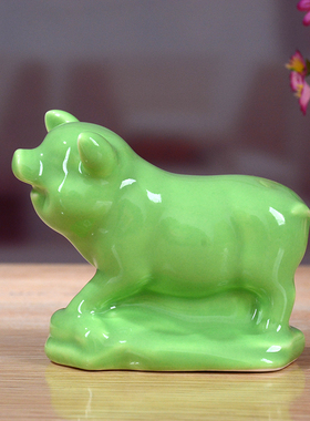 卡通简约动物桌面镇宅现代创意