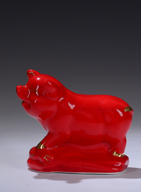 十二生肖红色家居客厅书房小猴子