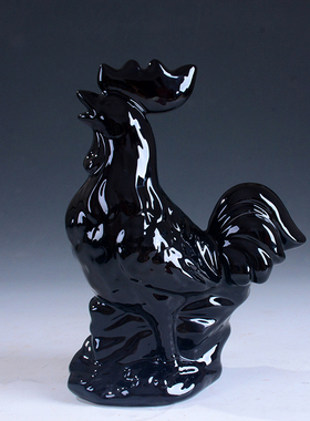 黑色风水雕塑12生肖送礼工艺品