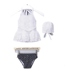 Cô gái áo tắm Trẻ em Xiêm Big Boy Công chúa Váy Kích thước lớn Bảo thủ Sinh viên Sọc Boxer Cô gái Đồ bơi - Bộ đồ bơi của Kid đồ tắm cho bé Bộ đồ bơi của Kid