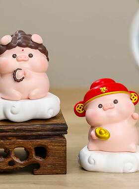 New Buddha style small ornaments happy lotus office station