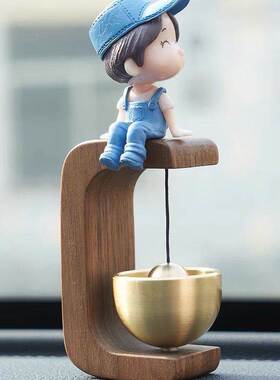 Car Decoration Ornaments Car Men's Car Ornaments Dopamine