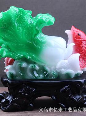 Baicai has more than jade cabbage ornaments every year has