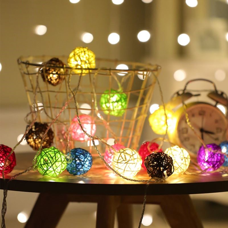 LED small flashing lamp string ball lights room decoration - 图1