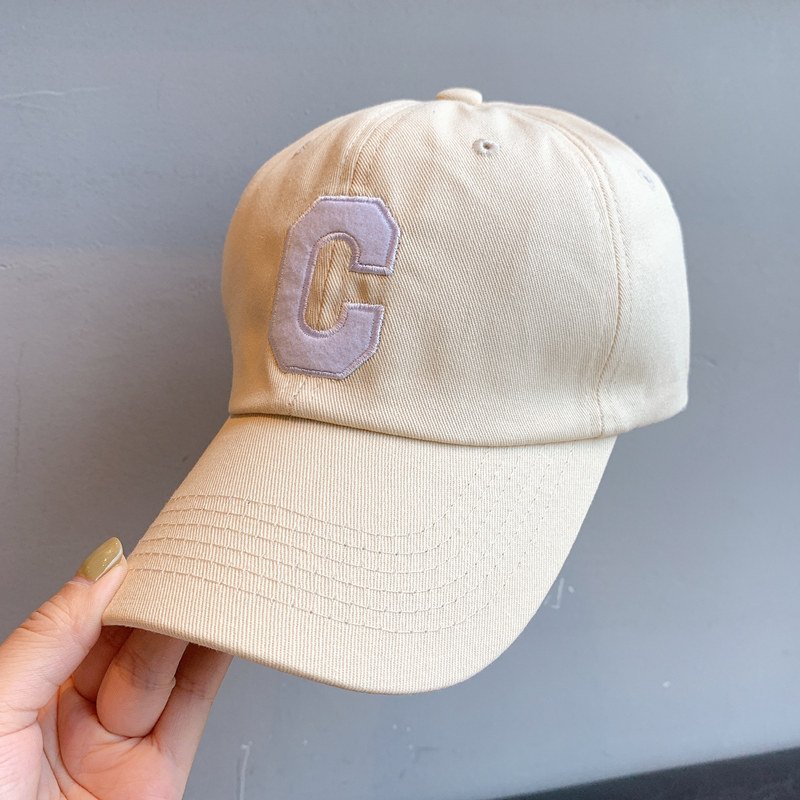 明星同款帽子女刺绣棒球帽ins韩版潮牌春秋季太阳网红遮阳鸭舌帽