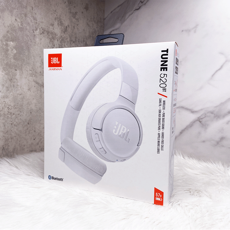 JBL TUNE520BT 无线蓝牙耳机长效续航游戏头戴式耳机耳麦T520BT - 图2