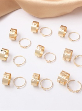 Silver Color Butfly Rings For Women Men Lover Couple Ring Se