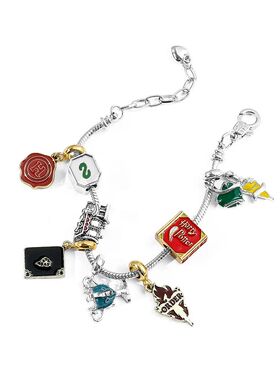 Harri Charms Bracelet Hogwarts Academy of Magic Slytherin Be