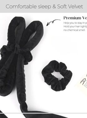 Heatless Curls Overnight Hair Curlers To Sleep in Overnight