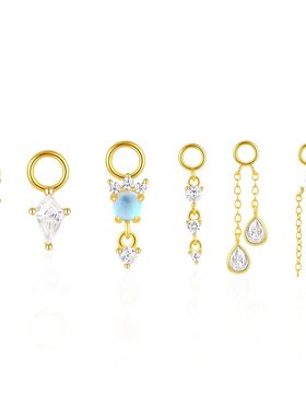 Tassel Charms DIY Pendant For Earrings Necklace Women Girls