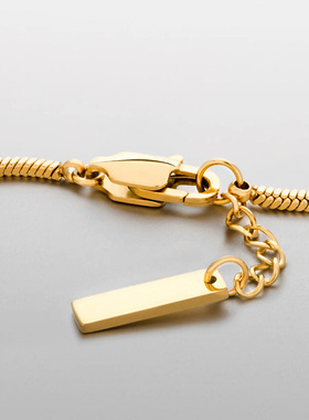 925 sterling silver 3MM Snake Chain Bracelet Men Hip Hop Sim